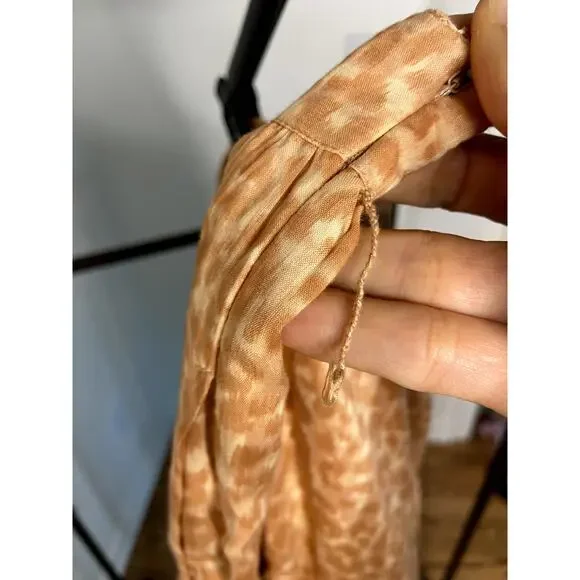 Ulla Johnson Sierra Tiered Leopard-print Midi Skirt size 2 Midi